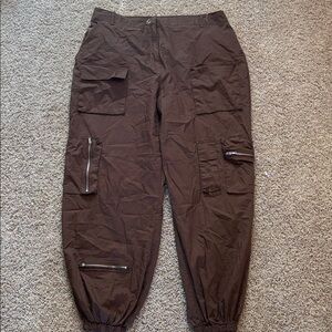 Brown Cargo Pants